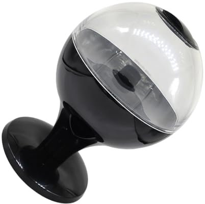 QUXVUIS Candy Dispenser Automatic Snack Plastic Black Food Container Sweet Large Storage Jar Birthdays Christmas Kids Gift