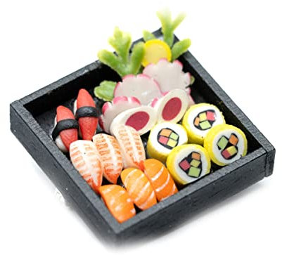 Miniblings Broche Plaque de Sushi spécialité Japonaise Japon Kawaii Food Asia - la Main des Bijoux de Mode I Pin Button Pins