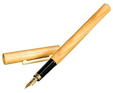 Füller aus Holz - Holzfüller Design Schreibgerät aus Kirschholz handgefertigt hochwertig edel