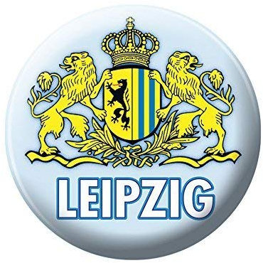 Flaschenöffner - Leipzig 2 Löwen - 17042 - Gr. ca. 5,7 cm