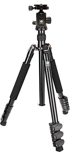 SIRUI AM-2004E+G-20K Alu Dreibeinstativ mit Kugelkopf (Höhe: 153,8cm, Max. Traglast: 12kg)