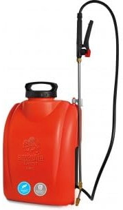 AUSONIA Pompa Zaino A Spalla IRRORATRICE A Batteria 12V 8AH Litio 16LT Leggera
