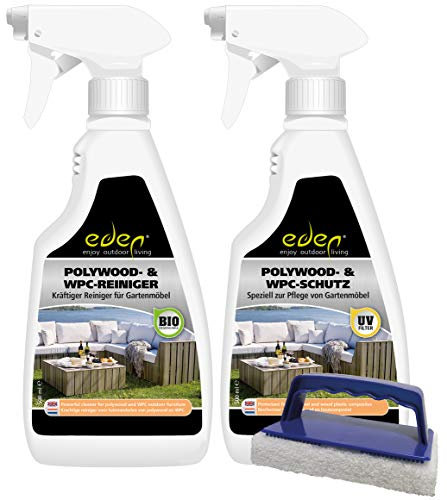 Eden Pflegekit für Polywood und WPC (Holzverbundstoff)