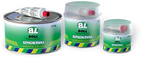 Jurmann BOLL 1,8kg Glasfaserspachtel Spachtel Glasfaser Spachtelmasse GRÜN inkl. Härter 002009