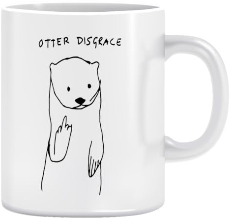Vendax Otter Schande Keramiktasse Ceramic Mug Cup