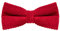 MASADA Herren Cord-Fliege rot im Retro-Look vorgebunden, stufenlos verstellbar, handgefertigt mit Hakenverschluss - 12 x 6 cm