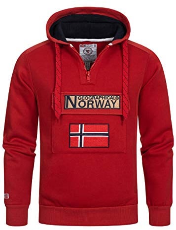 Geographical Norway GYMCLASS Men - Herren Kapuzenpullover Hoody