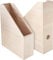 2 porte-revues VBS, en bois, 25 x 9 x 32 cm