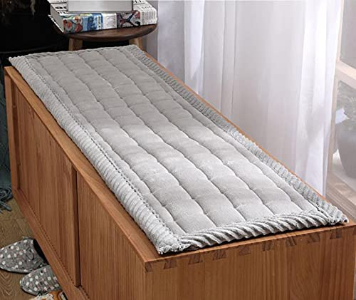 Rutschfestes Erkerfensterkissen, Sitzpolster, weich, für Balkon, Tatami, Bodenmatte, Ersatz-Matratze, langes Sofakissen, Fensterbank-Teppich, waschbar