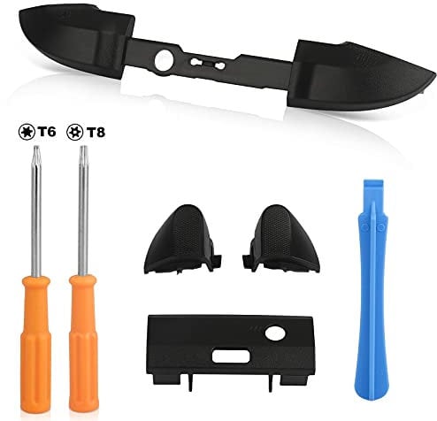 EEEKit Botones Gatillo Parachoques LB RB LT RT Repuesto, Destornillador T6 T8 Compatible con Controlador Xbox Series X y S
