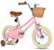 JOYSTAR 16 Zoll Kinderfahrrad für Kleinkinder 5-7 Jahre Mädchen, Mädchenfahrrad mit Stützrädern & Korb, Kinderfahrrad rosa