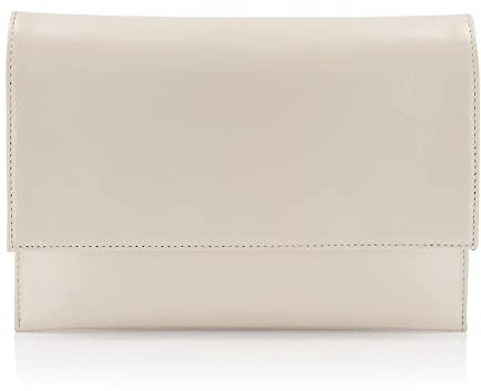 Brautbeutel Tasche Creme Brauttasche Hochzeit Clutch Leder Perle Ivory Rose (Perle / Ivory)