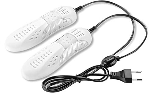 GHEART Schuhtrockner Elektrisch, Schuhwärmer, Stiefeltrockner, Mini Skischuhtrockner, Deodorant Entfeuchtung, Schuhtrockner für Wanderschuhe oder auch Skischuhe, Skischuhe, Warme Schuhe, Laufschuhe