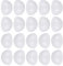 SEWACC 30 STK halbes Handwerk halbrunde Schaumstoffkugel Schaumkugeln basteln Bastelmaterial Write Hochzeitsdekoration Hochzeitsbedarf Ball-Modell Halbkreisverzierung Handbuch großer Ball