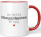 JUNIWORDS Tasse, Weltbester Rettungsschwimmer, Rot (6695849)