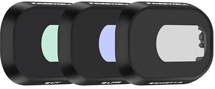 Freewell Everyday 3Pack Kit di filtri per Mini 4 Pro Ultraviolet, Snow mist1/4, riduzione dell'inquinamento luminoso Tecnologia GimbalSafe