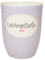 Mea-Living Tasse mit Henkel LIEBLINGSTANTE lila, 500ml, Becher mit Spruch, Geschenkidee für Tante, Spruchtasse
