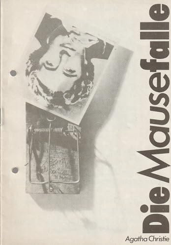 Programmheft Agatha Christie DIE MAUSEFALLE Spielzeit 1986 / 87 Nr. 12