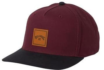 Billabong Men's Stacked Snapback Cap, Port, Einheitsgröße
