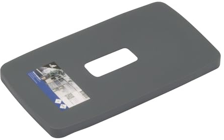 Kangaro Deckel fur Aufbewahrungsbox S PP anthrazit geeignet fur 5/8 Liter