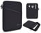 6-7 inch Ereader Carrying Case, Shockproof Padded Protective Sleeve for 6.8-in Kindle Paperwhite(11th Gen), 6 All-New Kindle 2022, Fire 7 Tablet 7, Kobo Clara 2E eReader 6 inch Bag -Black