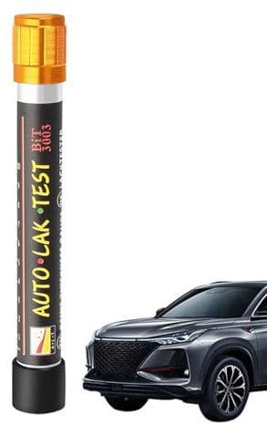 Mingchengheng Lackmessgerät Auto - Lackdickenmessgerät Magnet - Autolack Tester Gerät - Lackdickenmesser Mit Magnetspitzenskala, Blechtester Lackfilmstift Für Karosserie Schadens Detektor