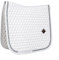 Kentucky - Schabracke Glitzer Band Dressur Weiss/Silber