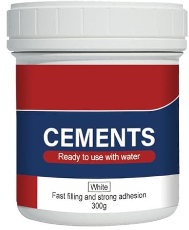 Cemento A Presa Rapida - 300g Patch E Riparazione In Calcestruzzo, RiparazioneCrepe Nel Cemento, Impermeabile, Sigillante Per Crepe Nel Calcestruzzo, CementoPer La Riparazione Di Pavimenti