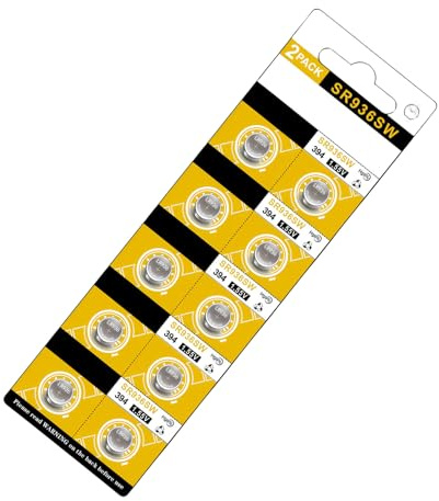 FROMCEO Lot de 10/20 piles bouton AG9 LR936 / AG9 / SR936 / 394 - Pour petits appareils électroniques