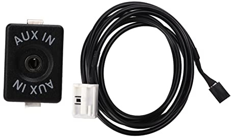 Bediffer Cavo AUX Adattatore Audio Sostituzione Premium Ad Alta Resistenza per Spuerb 2008‑2011 e Qctavia 2007‑2011 Plug and Play per Lettori Musicali