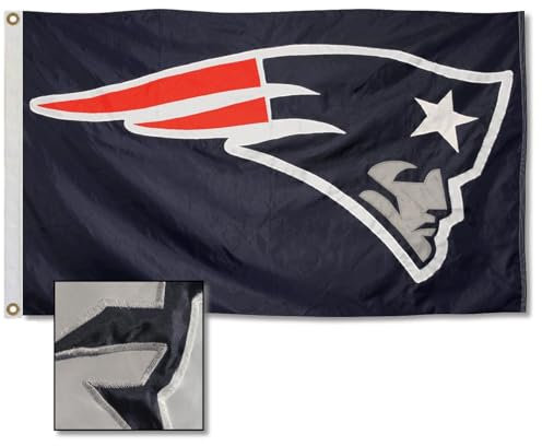 WinCraft New England Patriots Embroidered Nylon Flag