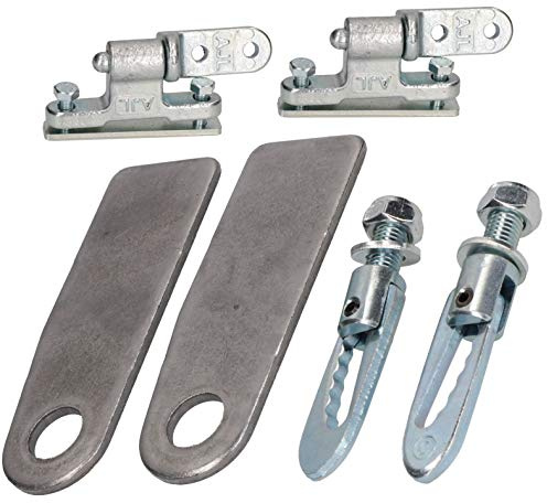 Heckklappenscharniere & Antiluce fangen Riegel Set anschrauben Anhänger Lkw