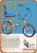 Raleigh Chopper Bicycle Tin Wall Signs Retro Iron Painting Metal Poster Warning Plaque Art Decor for Bar Cafe Garden Shop Office Hotel Outdoor