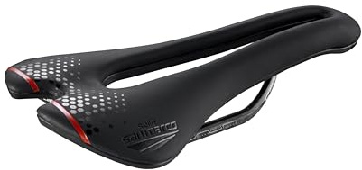 Selle San Marco ASPIDE Short Carbon FX – Rennradsattel, Carbon-Gestell, Microfeel-Bezug, anatomisch Loch