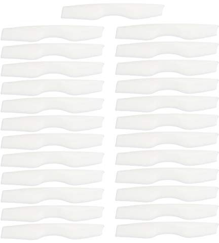 EXCEART 25 Stücke Nasen Brücken Pads Schwamm Nasenbrücke Schaum Anti-Nebel Brille Nasenbügel Mundschutz Bügel Antibeschlag Nasenstreifen Innenhalterung für Gesichtsschutz Brillenträger
