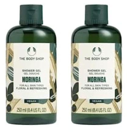 The Body Shop Moringa Vegan Shower Gel Twin pack (2 x 250ml) (2)