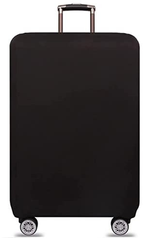 YKKJ Housse Protection Valise,Housse De Protection pour Bagages,Housse de Protection de Valise de VoyageConvient pour 26-28 Pouces(Noire L).