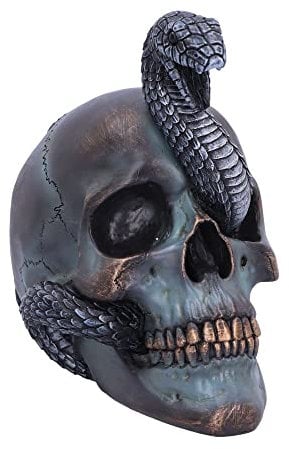 Nemesis Now Serpentine Fate Unisex Dekoartikel Multicolor Polyresin Gothic, Totenköpfe