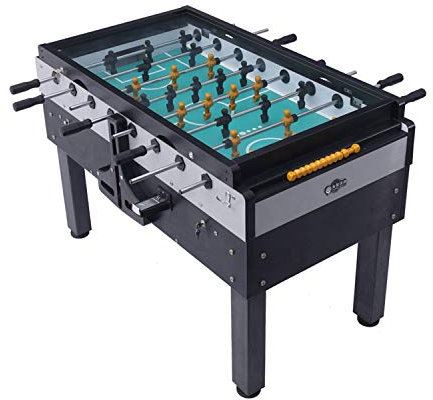 FBITE 55 '' Erstklassiger professioneller Münz-Fußballtisch Kompakte Kombinationsspieltische Mini-Fußballtisch Air Hockey-Tisch Billardtisch für Kinder