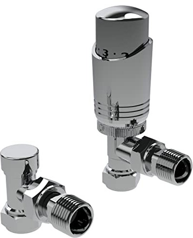 Thermostatventil für Heizkörper, abgewinkelte Ecken, gerade TRV, Heizkörperthermostatventile (abgewinkelt)