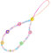 scicent Beaded Phone Charm Mobile Lanyard 6909