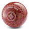 Drakes Pride Professional bowls - Maroon Fluorescent Harlequin, Gripped, Size 2, Heavy
