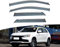 GOSUNA 4 Stück Autofenster Windabweiser für Mitsubishi ASX 2010-2020, Seitenfenster Regenabweiser Beschlagfrei Beschattung Deflektor Augenbrauen Dekoration Zubehör