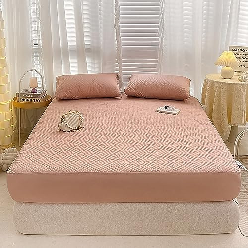 JIANINGHOME Bettlaken mit,48x74cm,Weiches Spannbetttuch, Extra Tief, FüR Einzel, Doppel, Kingsize Und Super-Kingsize-Betten, Waschbarer Matratzenschutz