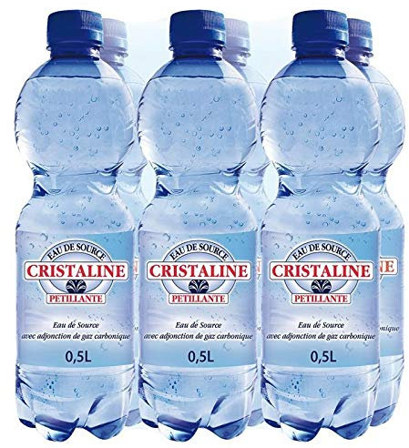 CRISTALINE - Cristaline eau gazéifiée 6x0.50l - Un Articles