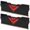 GB DDR4,2 Pezzi Modulo di Memoria Desktop 8 GB DDR4 3200 MHz 25600 Larghezza di Banda in Lega di Alluminio Gaming Tester per Aggiornamento Chassis del Computer (BLACK)