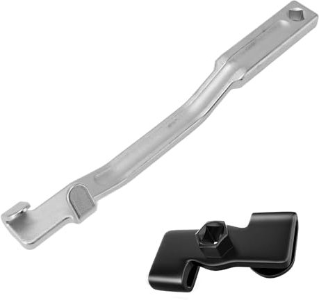 Funnytek Wrench Extender Tool Set -13.5 Inch Wrench Extension Bar and 1/2 inch Drive Wrench Extender Adaptor Torque Amplifier for Mechanics Garage Tradesman Handyman Auto Repair