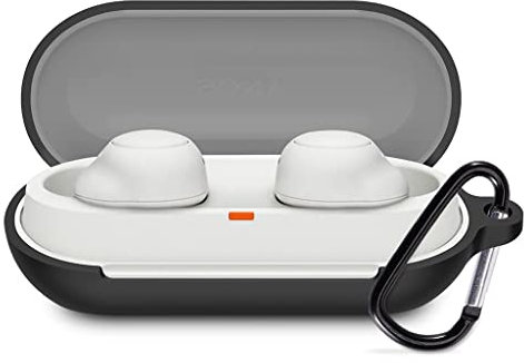 Shockproof Cover, Waterproof Case for Sony WF-C500, Washable, Compatible Ear Set, Silica Protection, Non Slip Protective Cover, Rubberized Color, Waterproof, Washable Silicone Shell Headphones