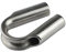 Dedal de acero inoxidable, herramienta de racking, guardacabos de seguridad para cables de alambre, abrazaderas de riel, guardacabos de cable