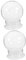 ABOOFAN 2 Stück Landschaft Flasche Moos Vase Dekor Behälter Pflanze Flasche Moos Flasche Moos Landschaftsbau Flasche Desktop Sukkulenten Flasche Cloche Kuppel Glocke Glas